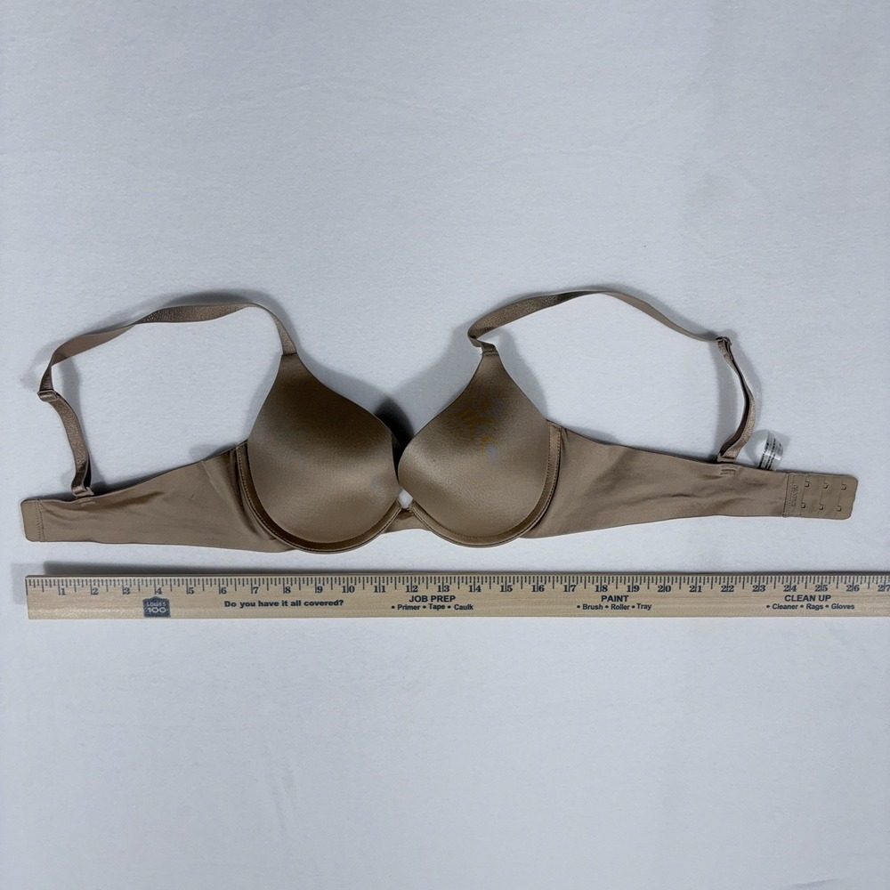 Soma Enhancing Shape Push Up Bra Sz 34A Tan Nude Neutral T-Shirt Bra - Picture 2 of 6